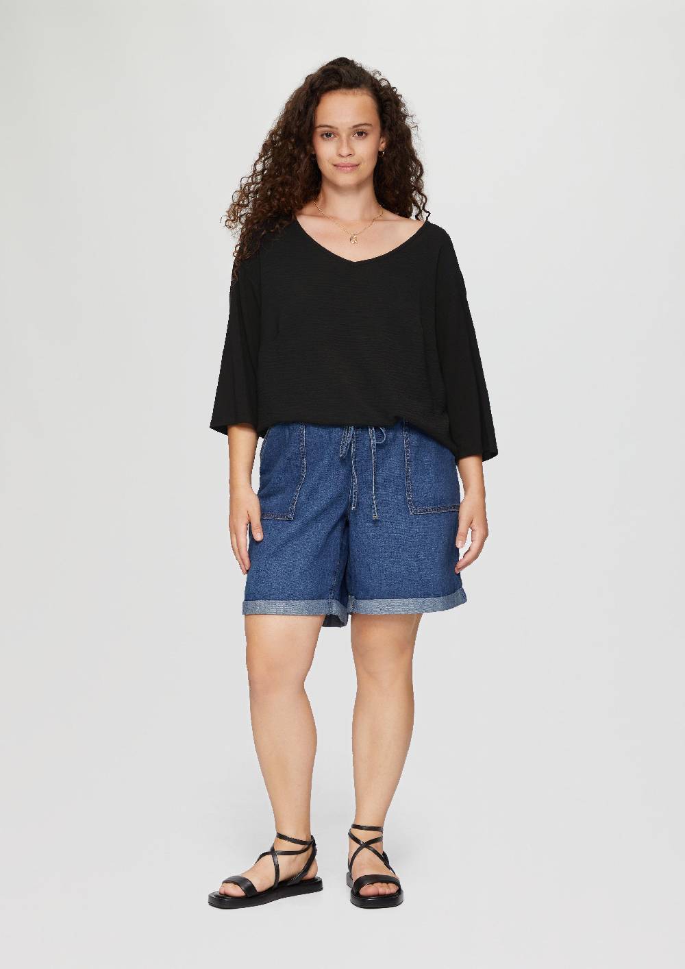 s.Oliver Shirt im Fabricmix und Loose Fit Versandkostenfrei