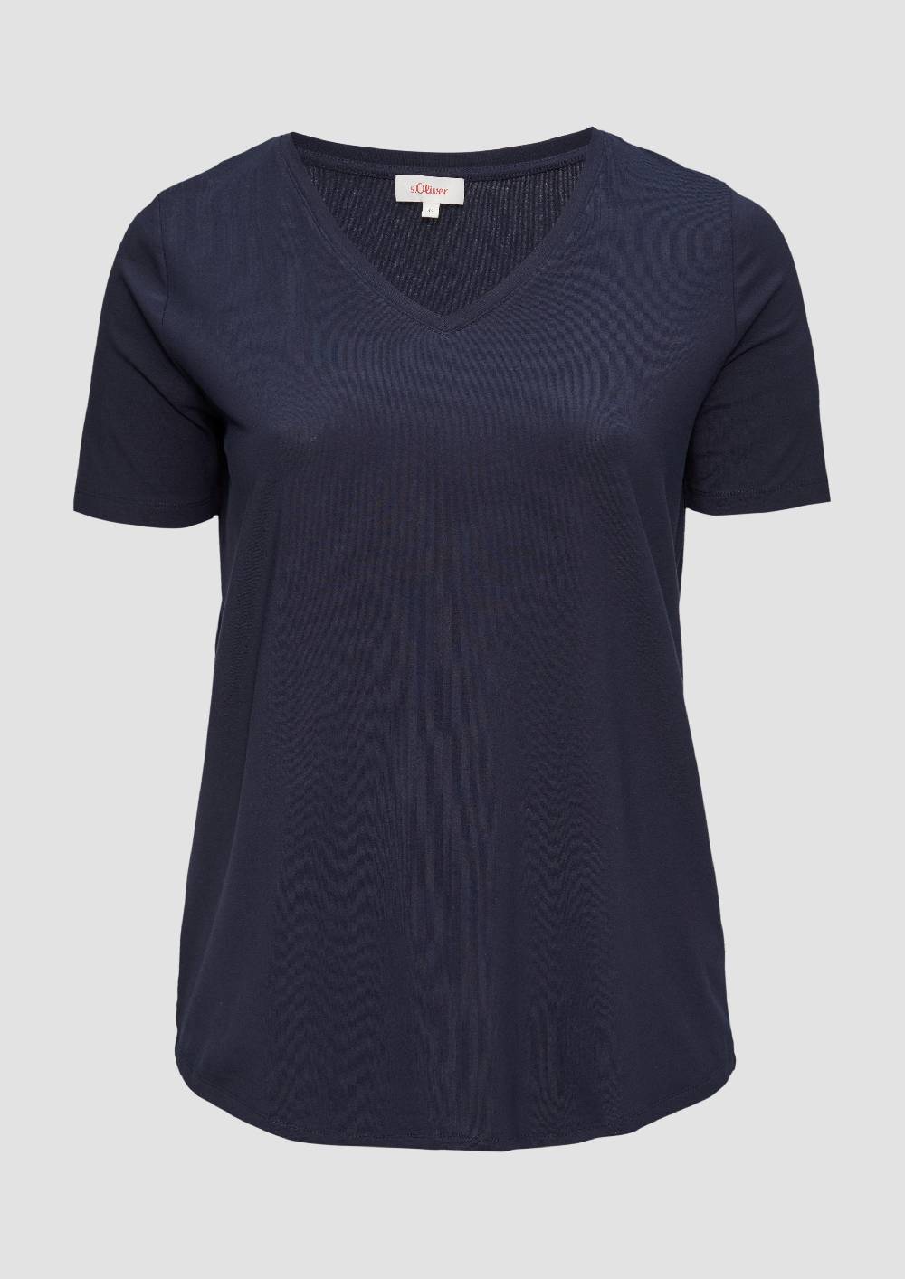 s.Oliver T-Shirt mit V-Ausschnitt Begrenztes Angebot