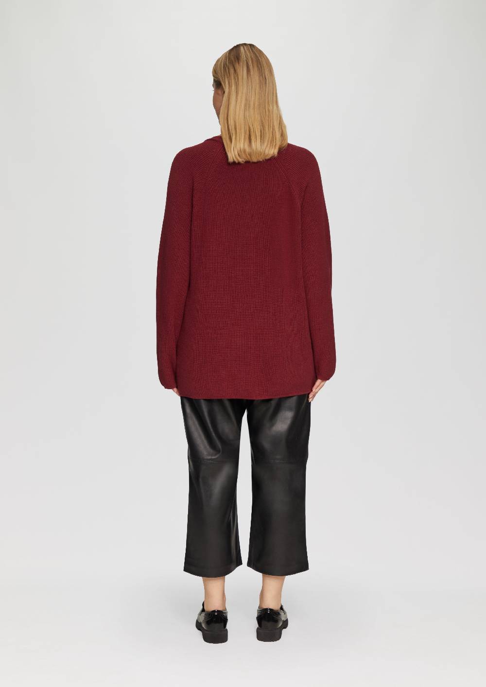 s.Oliver Strickpullover mit V-Ausschnitt im Loose Fit Black Friday