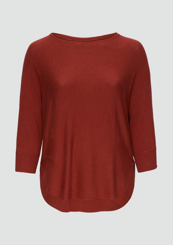 s.Oliver Viskosemix-Pullover mit Fledermausärmeln Weihnachtsangebot
