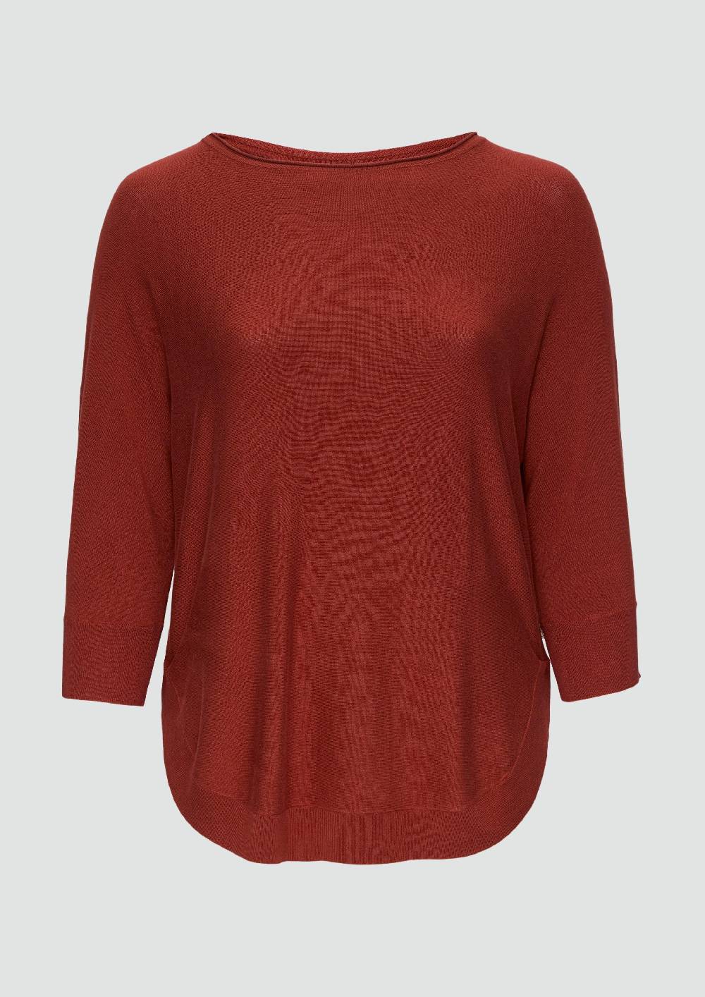s.Oliver Viskosemix-Pullover mit Fledermausärmeln Weihnachtsangebot