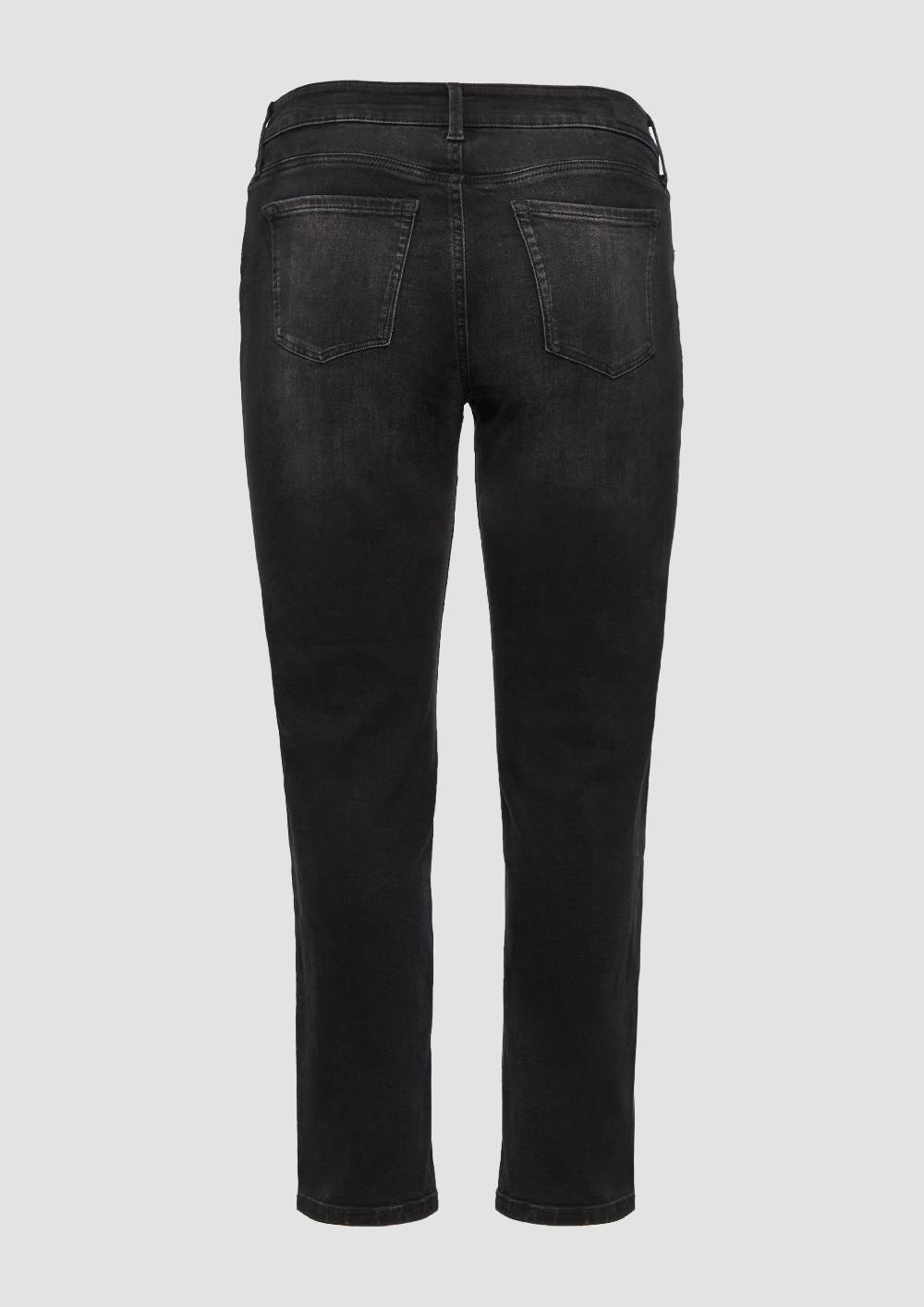 s.Oliver Jeans / Curvy Fit / Mid Rise / Semi Wide Leg Vatertagsangebot