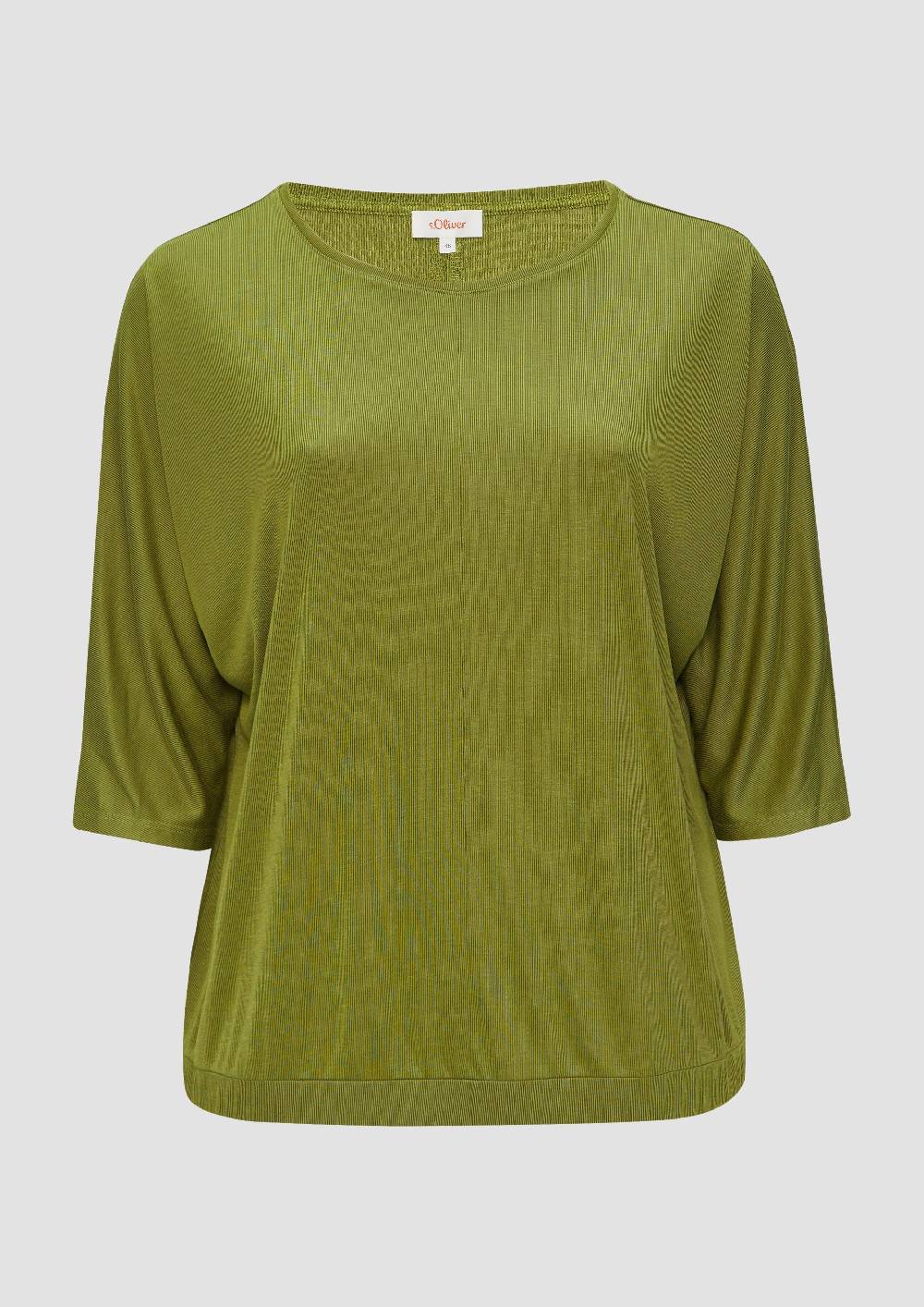 s.Oliver O-Shape-Shirt mit Fledermausarm Jubiläumsangebot