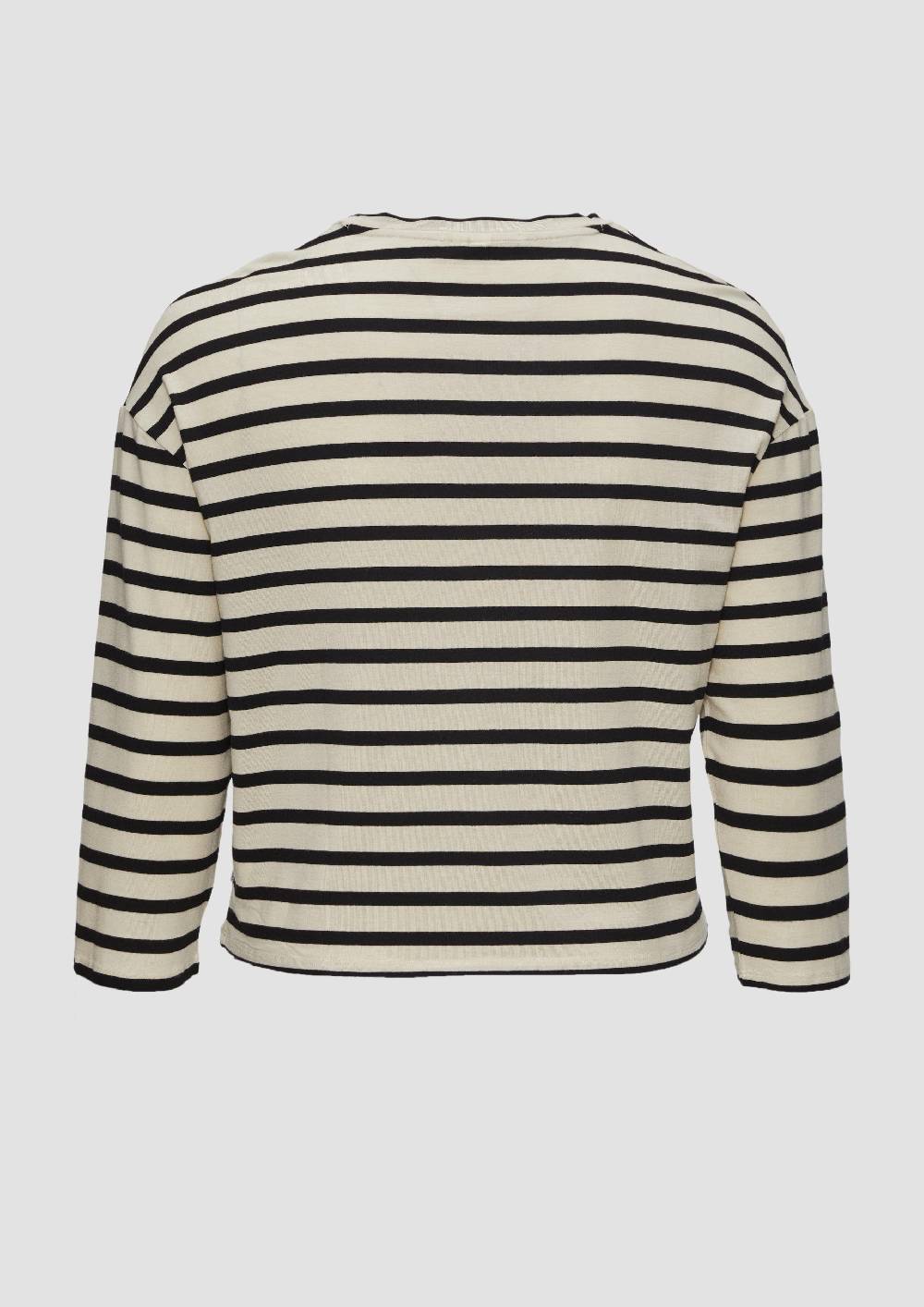 s.Oliver Cropped Langarmshirt aus Lyocellmix Exklusive Angebote