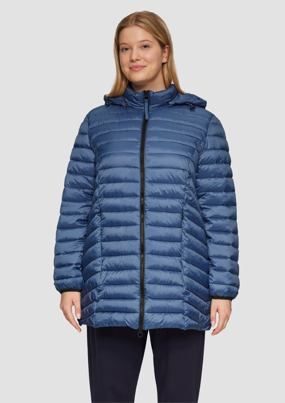 s.Oliver Steppjacke mit Logo-Kapuze Neuheiten