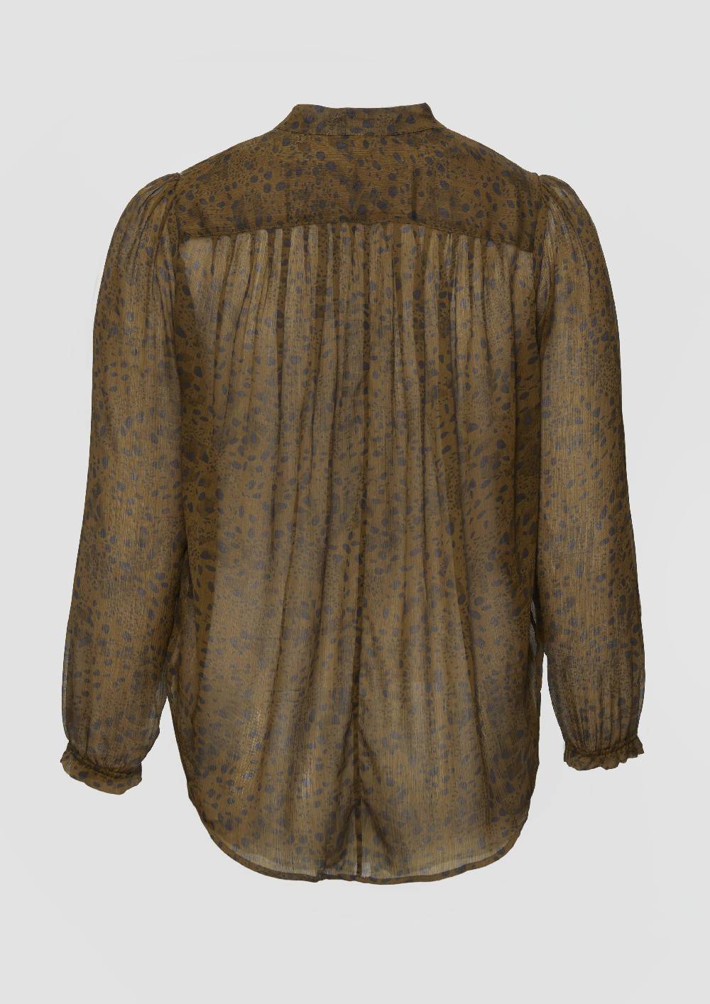 s.Oliver Leicht transparente Chiffonbluse mit Puffärmeln Saisonale Angebote
