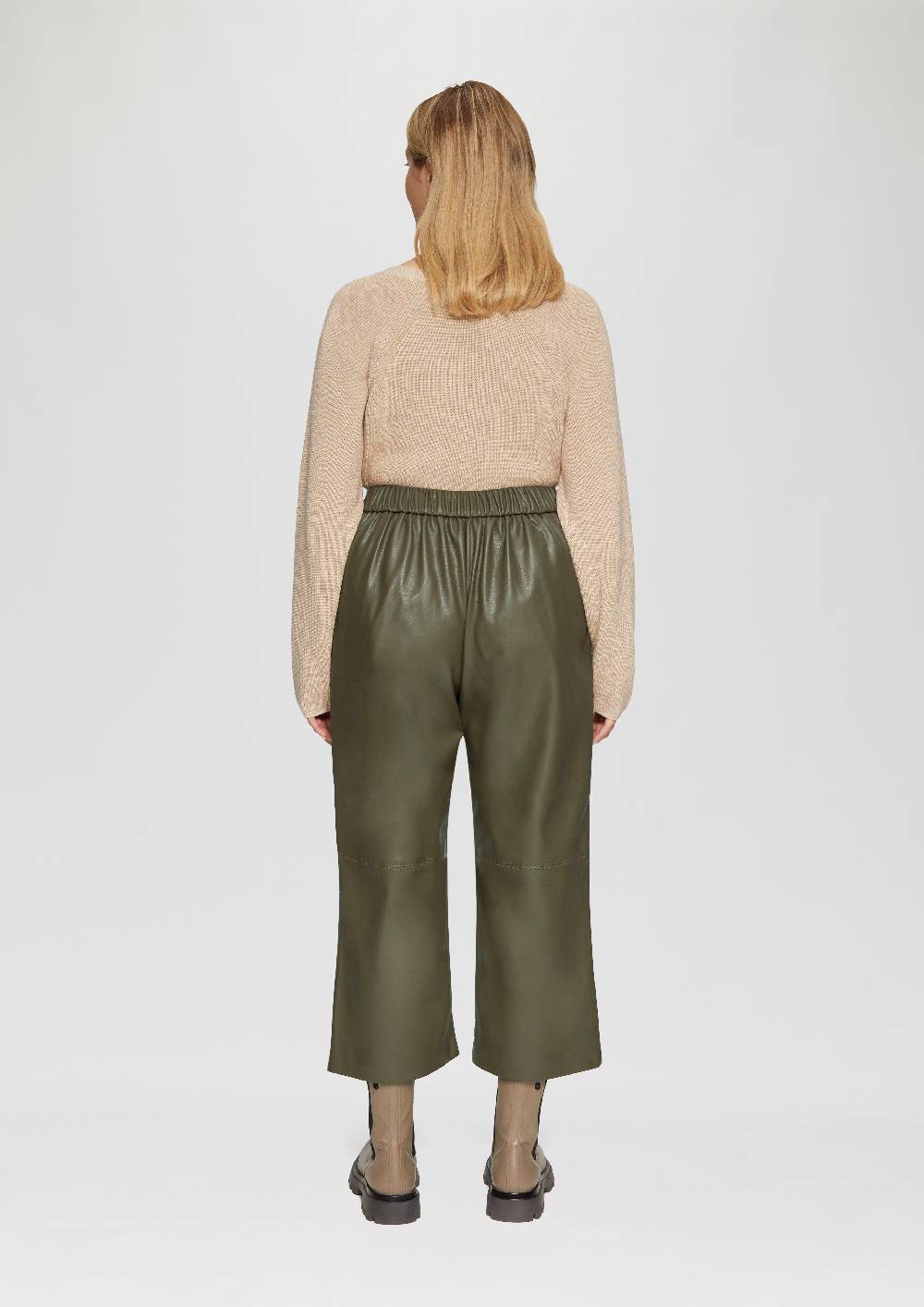 s.Oliver Culotte aus Lederimitat mit Nahtdetails Kauf eins, bekomm eins gratis