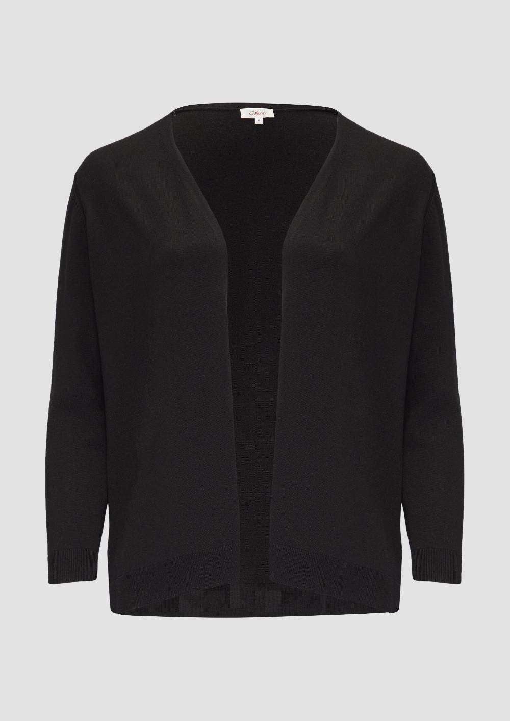 s.Oliver Cardigan aus Viskose-Baumwollmix Tiefpreis
