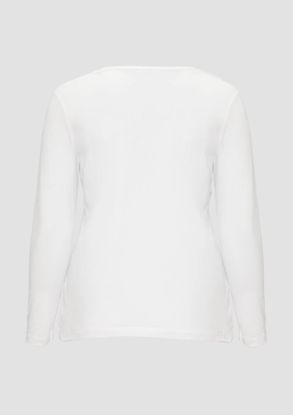 s.Oliver Longsleeve aus Baumwollstretch Begrenzte Freigabe