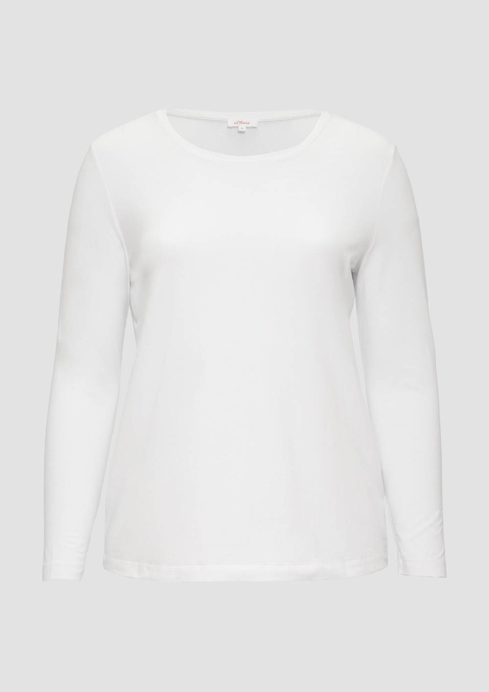 s.Oliver Longsleeve aus Baumwollstretch Begrenzte Freigabe