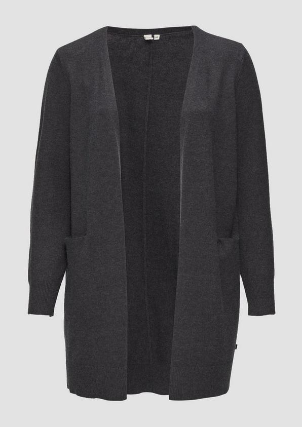 s.Oliver Lange Strickjacke aus Viskosemix Letzte 2 Tage