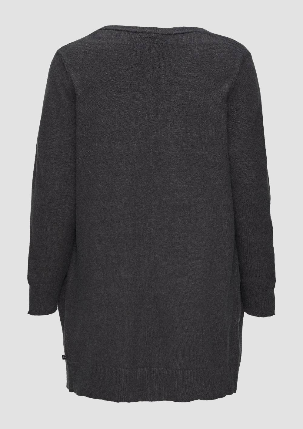 s.Oliver Lange Strickjacke aus Viskosemix Letzte 2 Tage