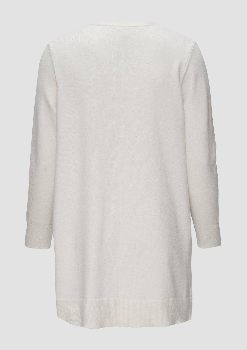 s.Oliver Lange Strickjacke aus Viskosemix Letzter Tag