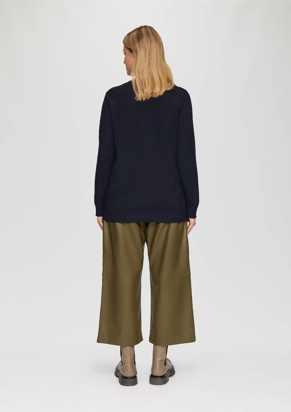 s.Oliver Strickpullover mit Rundhalsausschnitt Bis zu 50% Rabatt