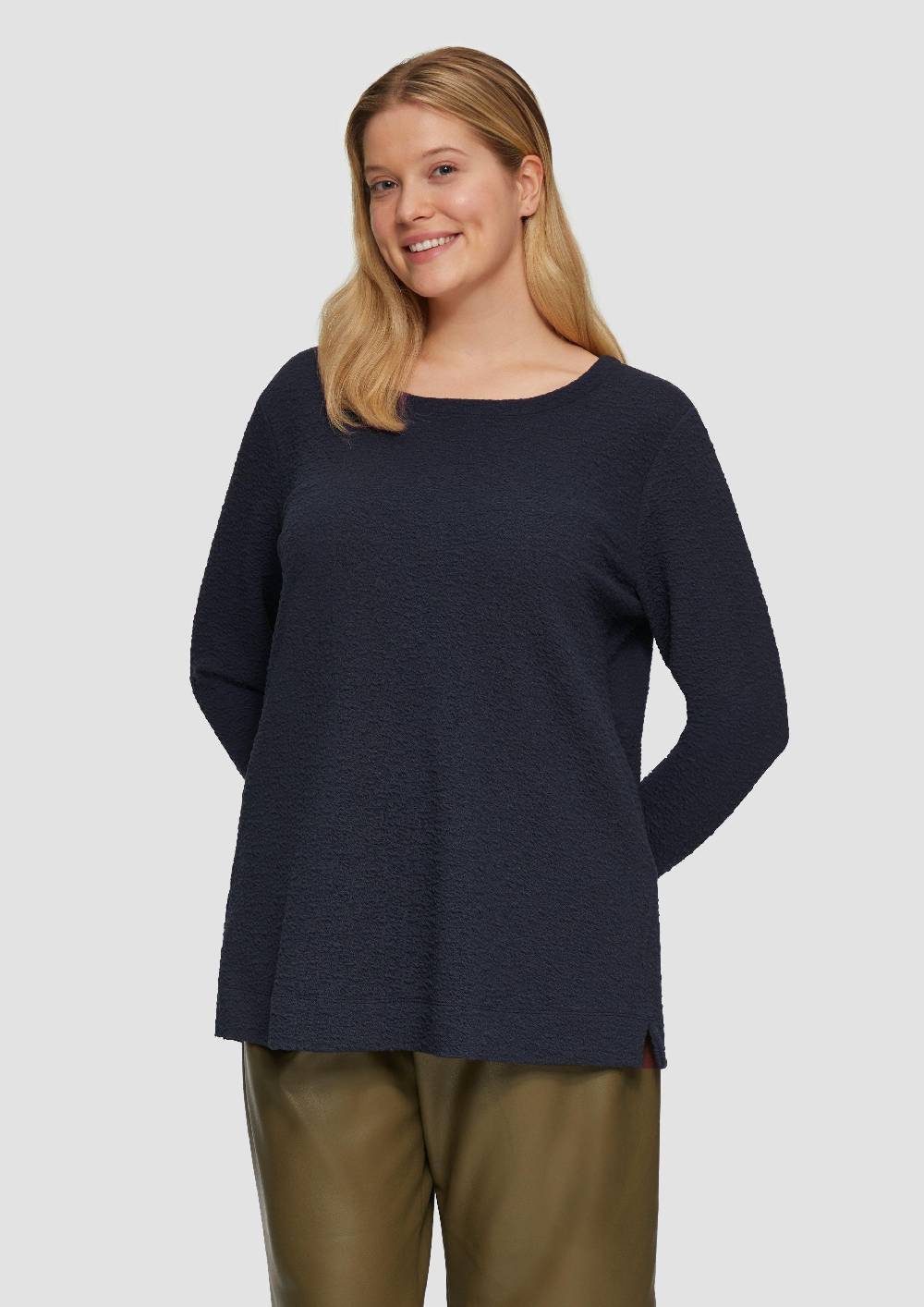 s.Oliver Sweatshirt aus Jacquard Bis zu 65% Rabatt