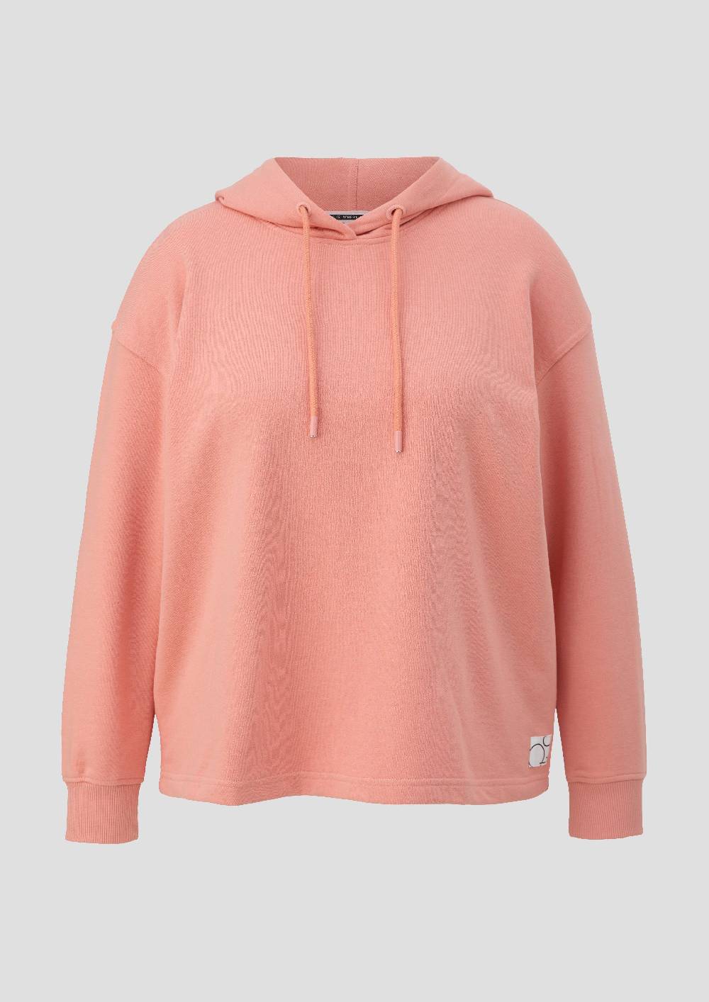 s.Oliver Kapuzensweatshirt mit überschnittener Schulter Vierteljährliche Förderung