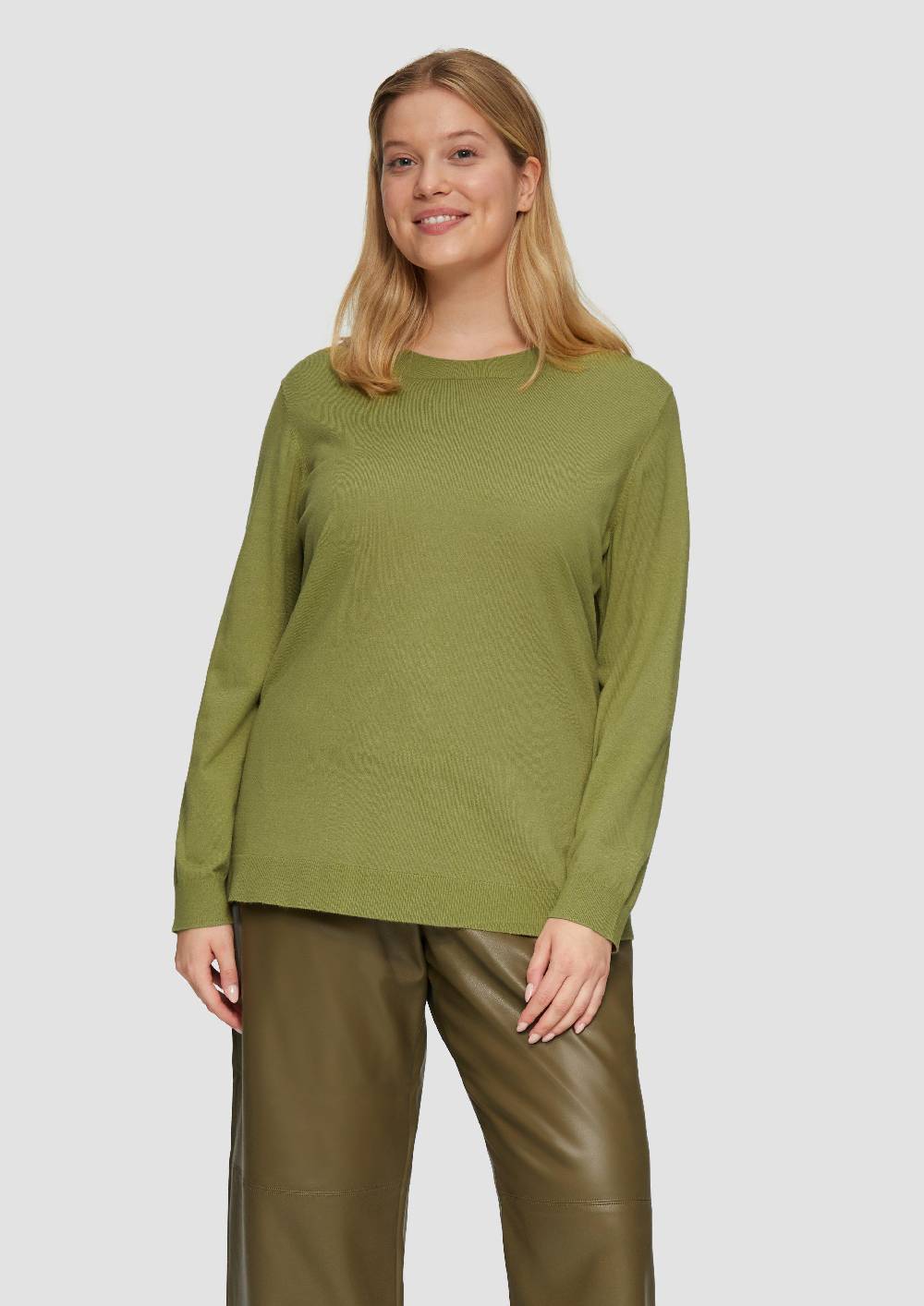 s.Oliver Strickpullover mit Rundhalsausschnitt Bis zu 55% Rabatt