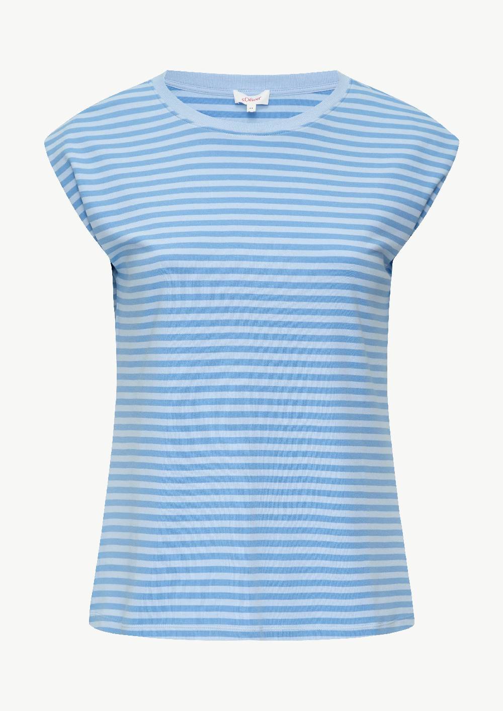 s.Oliver Gestreiftes Shirt im Relaxed Fit aus Interlock-Jersey Discount Store für neue Produkte