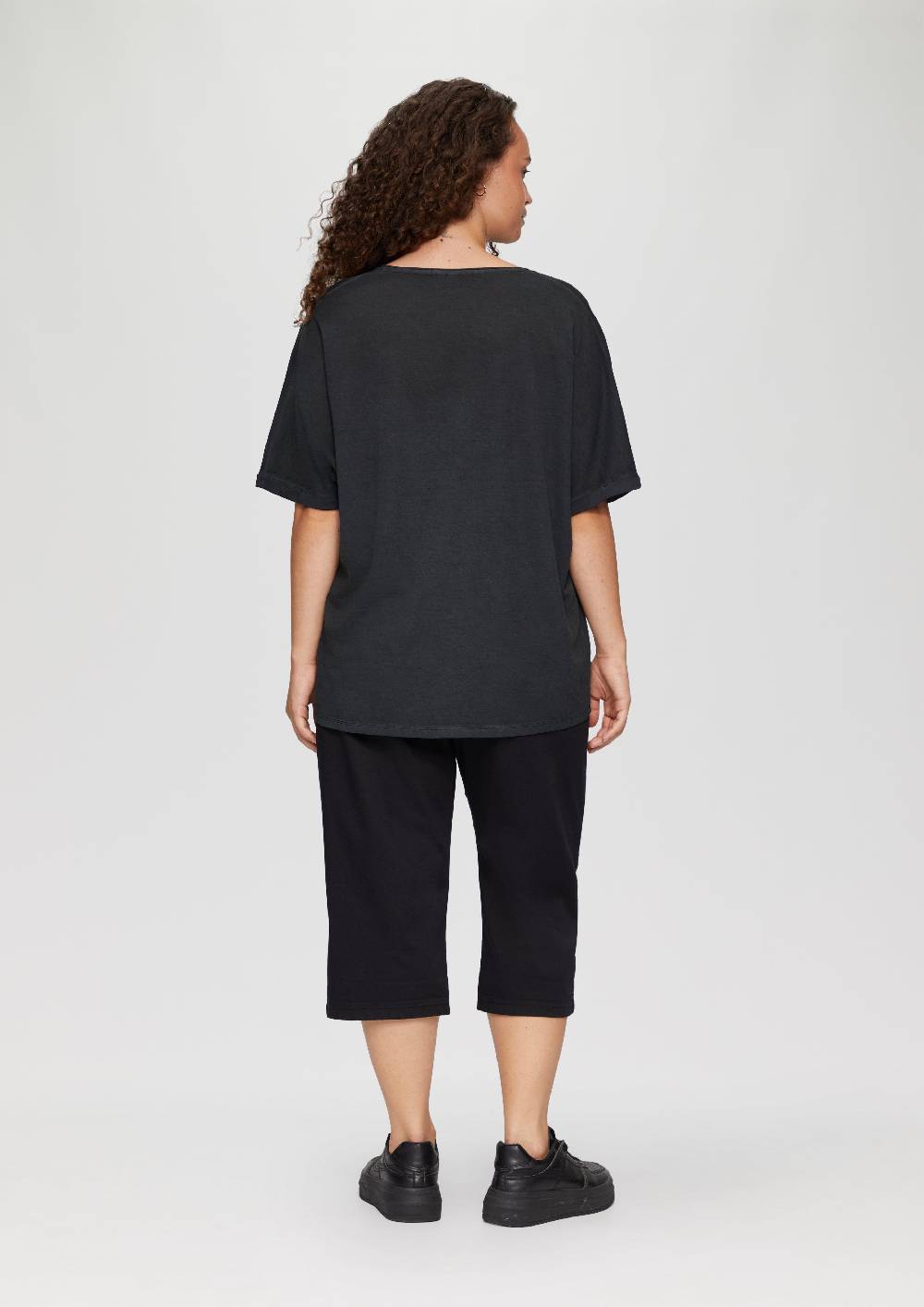 s.Oliver Oversize-Shirt mit Rundhalsausschnitt und Frontprint Riesige Rabatte