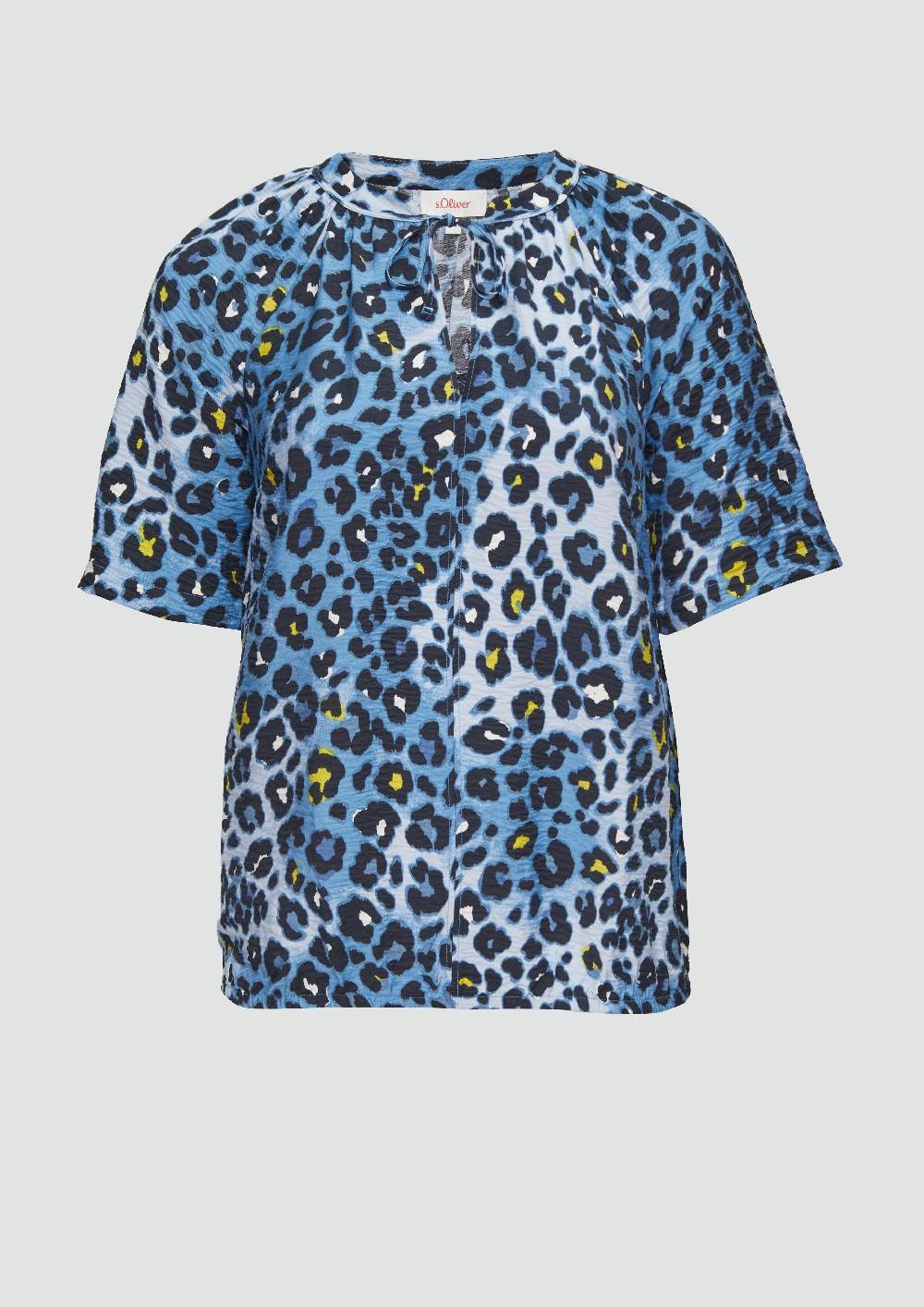 s.Oliver Bluse aus strukturierter Viskose Black Friday Preise