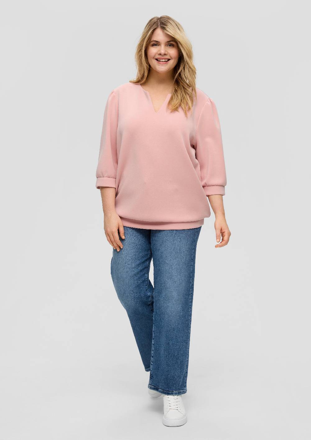 s.Oliver Sweatshirt aus Scuba 50% Rabatt für begrenzte Zeit