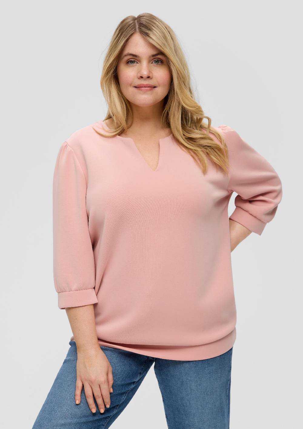 s.Oliver Sweatshirt aus Scuba 50% Rabatt für begrenzte Zeit
