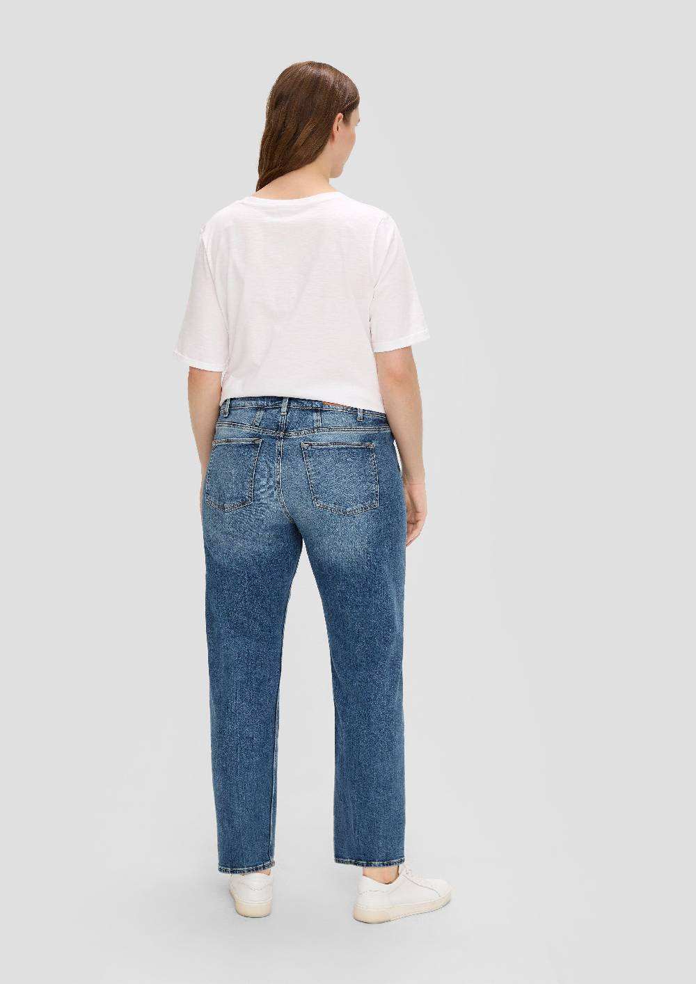 s.Oliver Curvy Jeans / Regular Fit / Mid Rise / Semi-Wide Leg Outlet