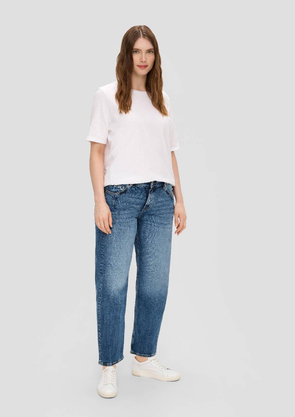 s.Oliver Curvy Jeans / Regular Fit / Mid Rise / Semi-Wide Leg Outlet