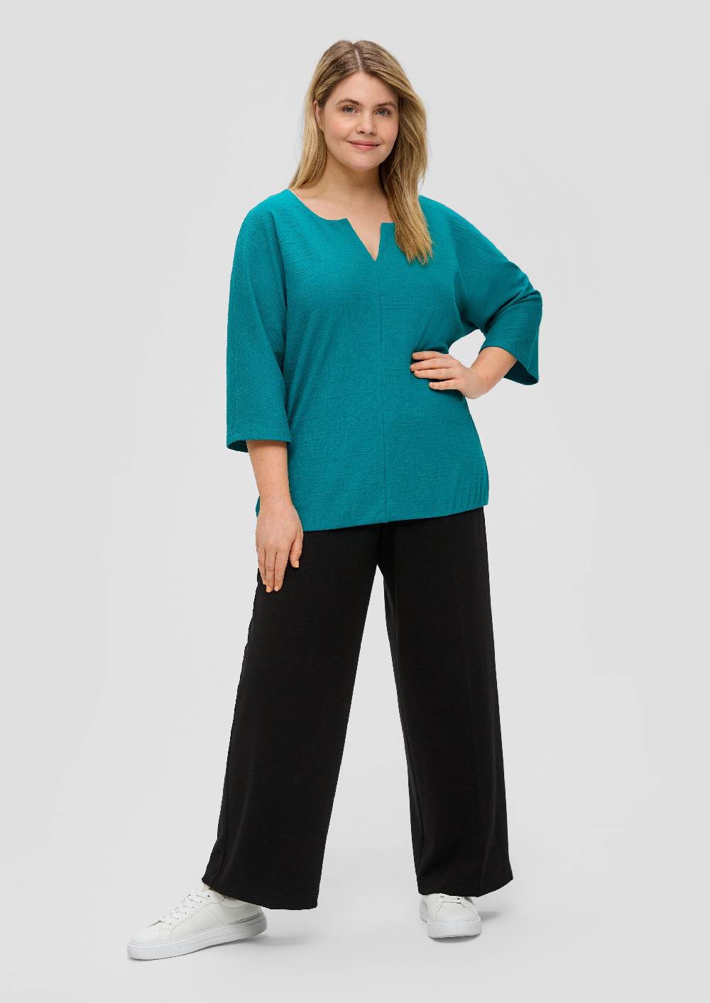 s.Oliver O-Shape-Bluse mit bequemem Gummizug Auslauf