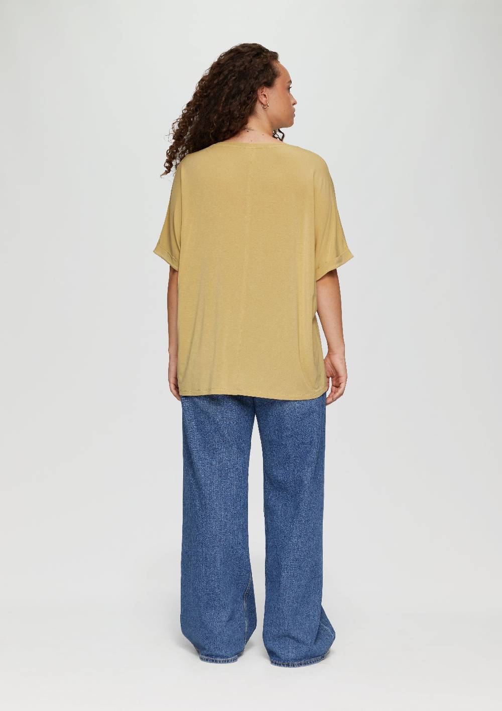 s.Oliver Loose-Fit-Shirt im Lyocellmix Verkauf