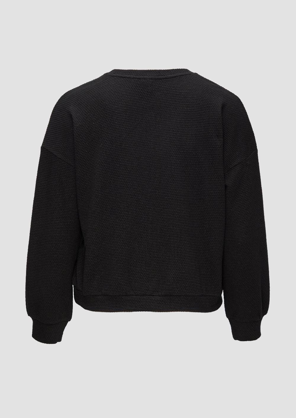 s.Oliver Loose Fit-Sweatshirt mit Struktur Hotsell