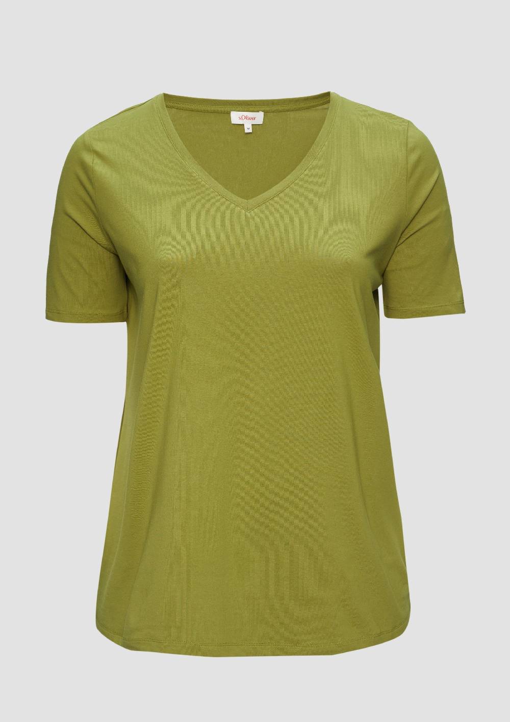s.Oliver T-Shirt mit V-Ausschnitt Schlussverkauf