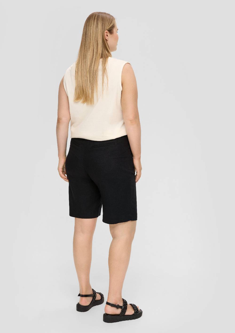s.Oliver Shorts aus Leinenmix Fabrik Onlineshop