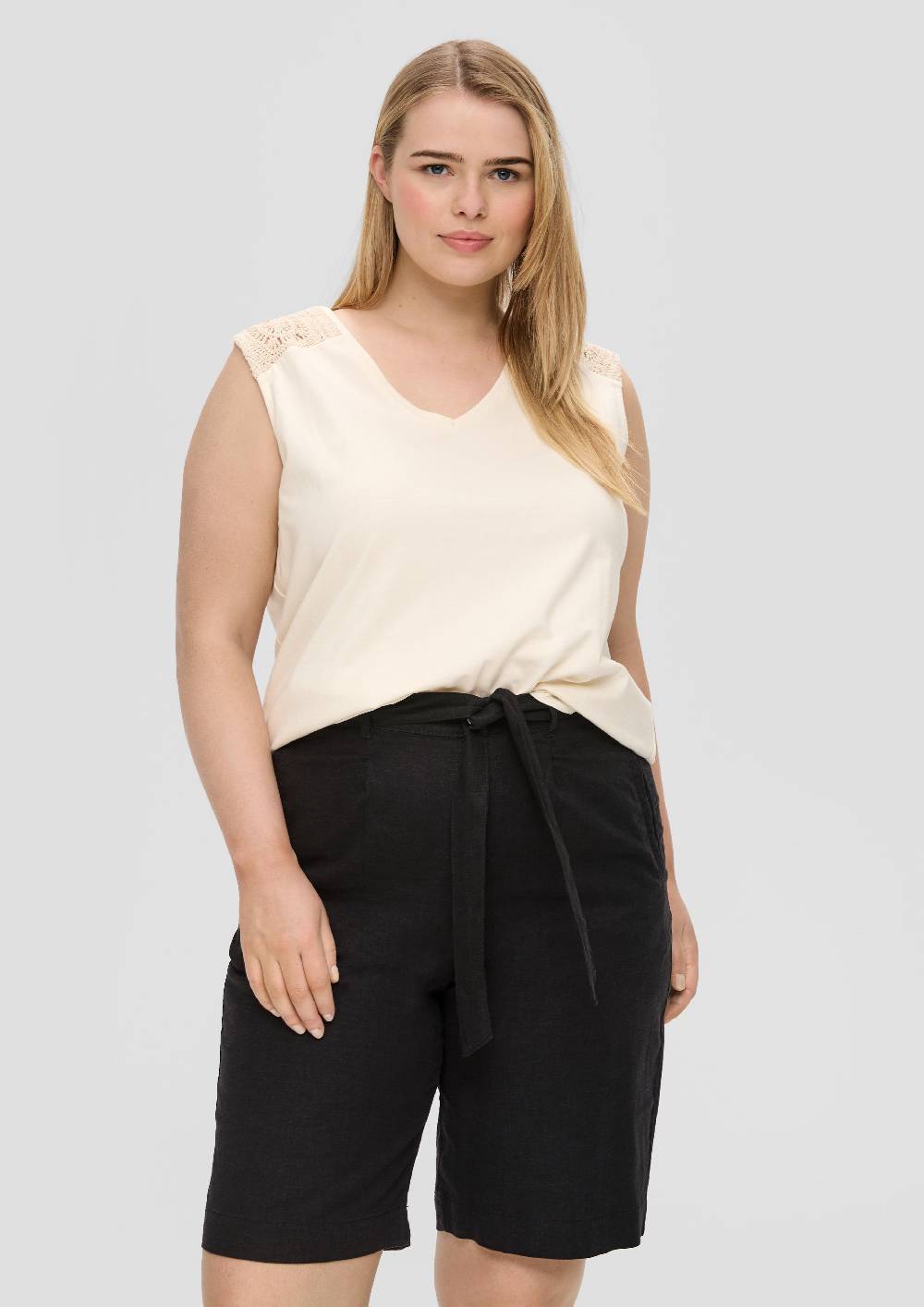 s.Oliver Shorts aus Leinenmix Fabrik Onlineshop