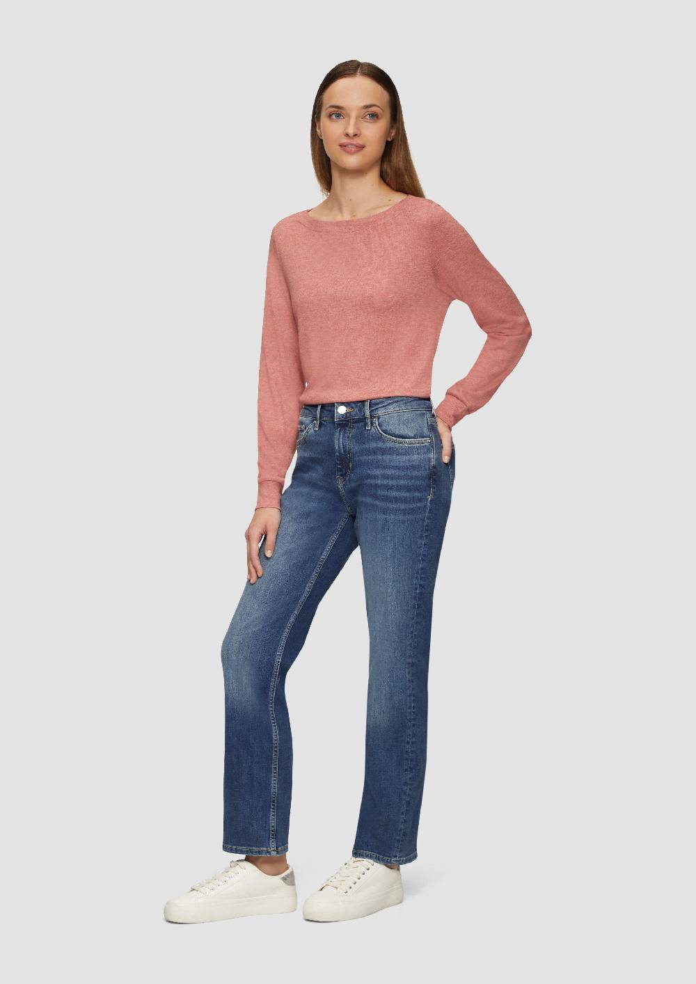 s.Oliver Jeans Karolin / Regular Fit / Mid Rise / Straight Leg Versandkostenfrei
