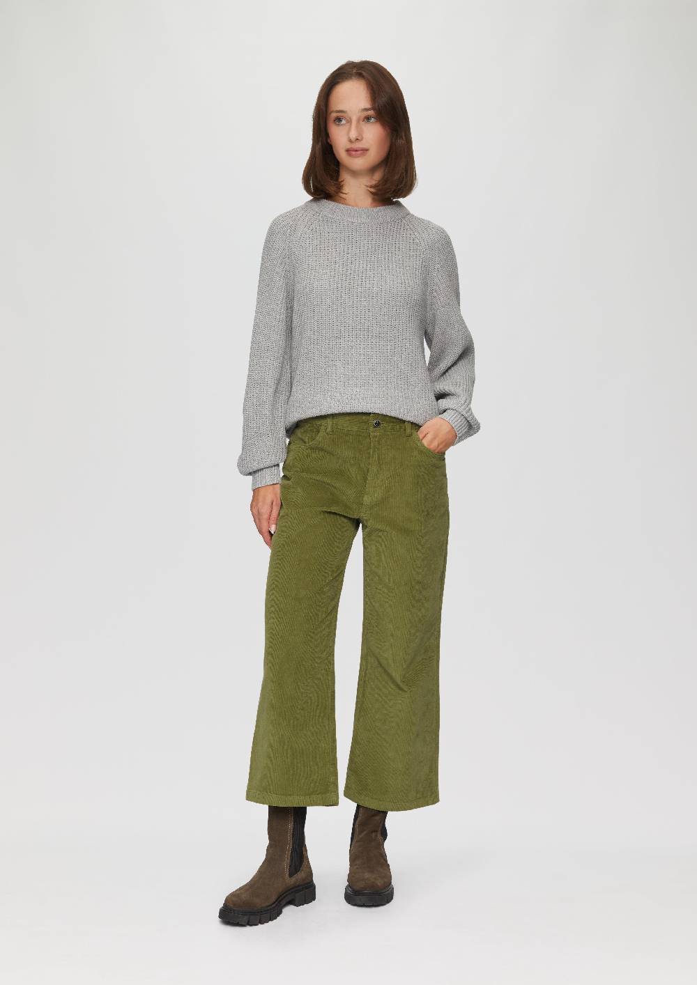 s.Oliver Elastische Culotte aus Cord Flash Sale