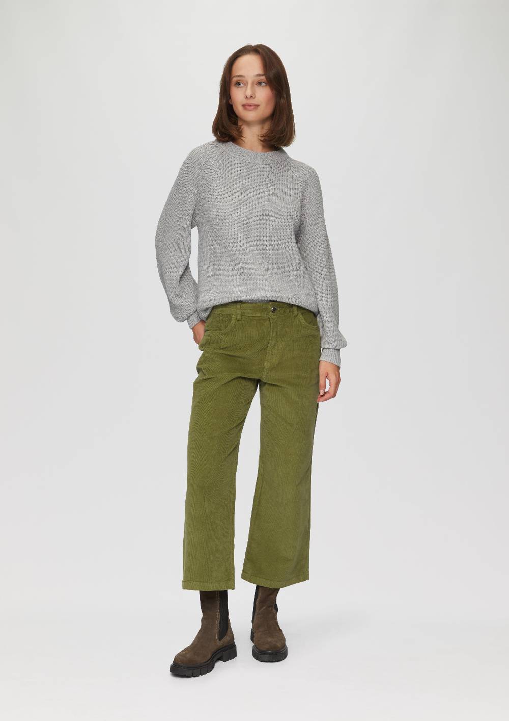 s.Oliver Elastische Culotte aus Cord Flash Sale
