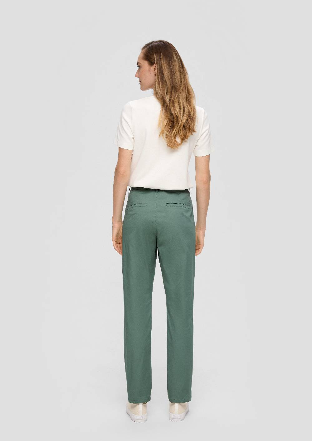 s.Oliver Chino mit Gürtel aus Baumwollstretch Begrenztes Angebot