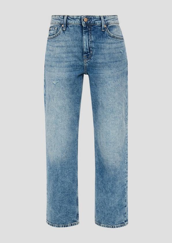 s.Oliver Jeans Karolin / Regular Fit / Mid Rise / Straight Leg Online Shopping