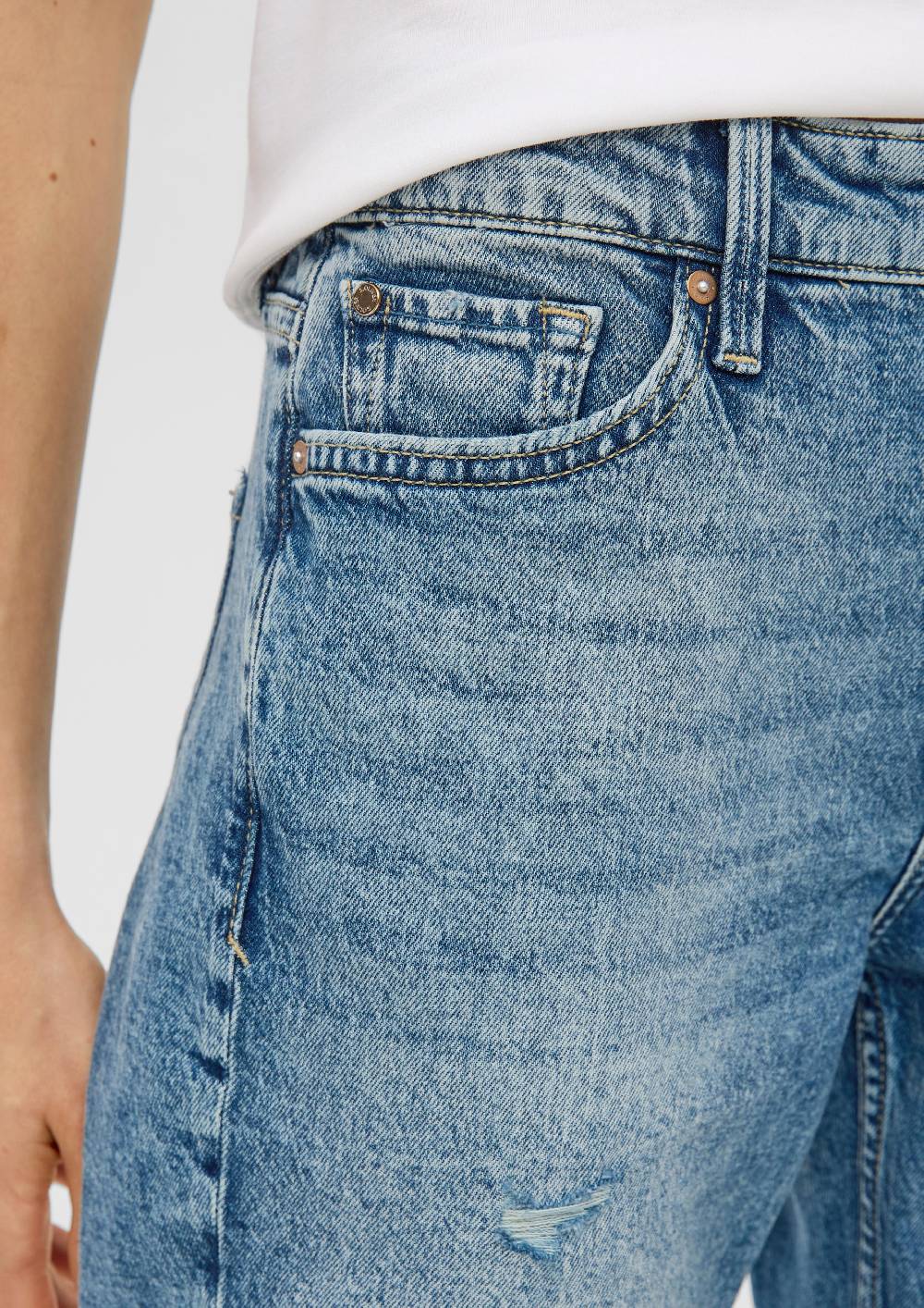 s.Oliver Jeans Karolin / Regular Fit / Mid Rise / Straight Leg Online Shopping