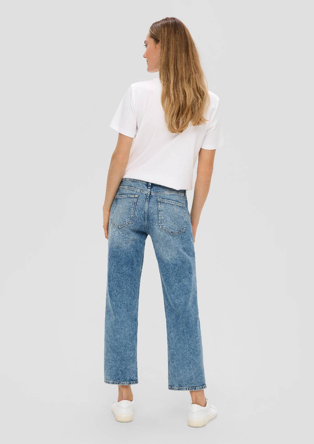 s.Oliver Jeans Karolin / Regular Fit / Mid Rise / Straight Leg Online Shopping