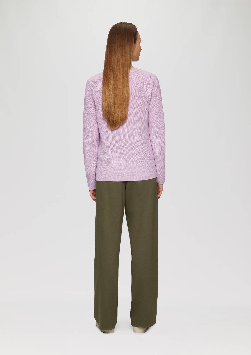 s.Oliver Strickpullover mit V-Ausschnitt und Raglan-Ärmeln Preisnachlass