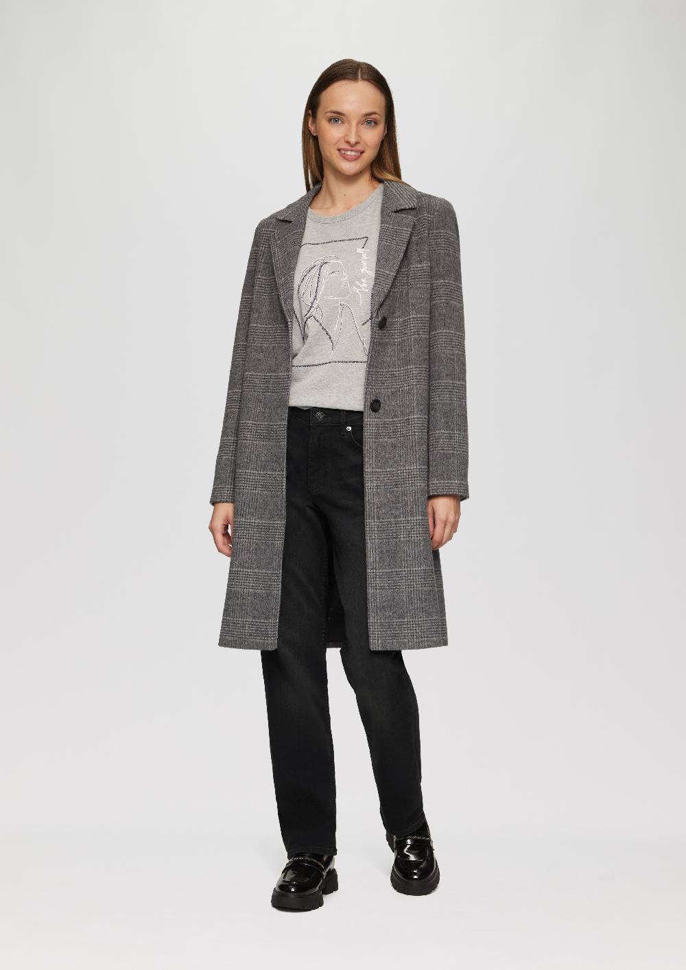 s.Oliver Jeans Karolin / Regular Fit / Mid Rise / Straight Leg Vatertagsangebot