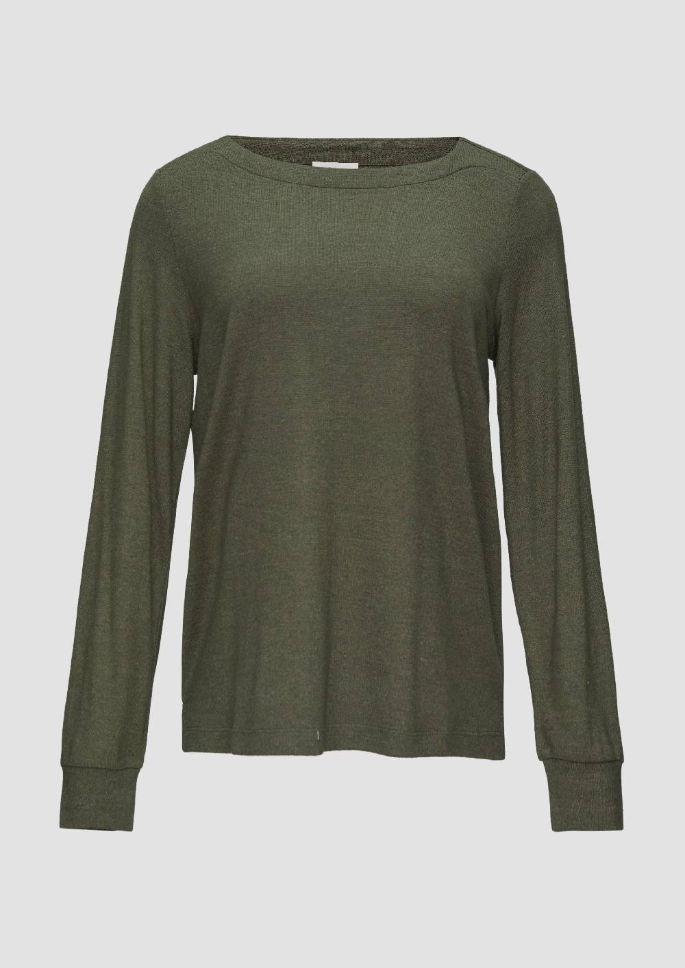 s.Oliver Weicher Longsleeve aus Jerseystrick Blitzangebot