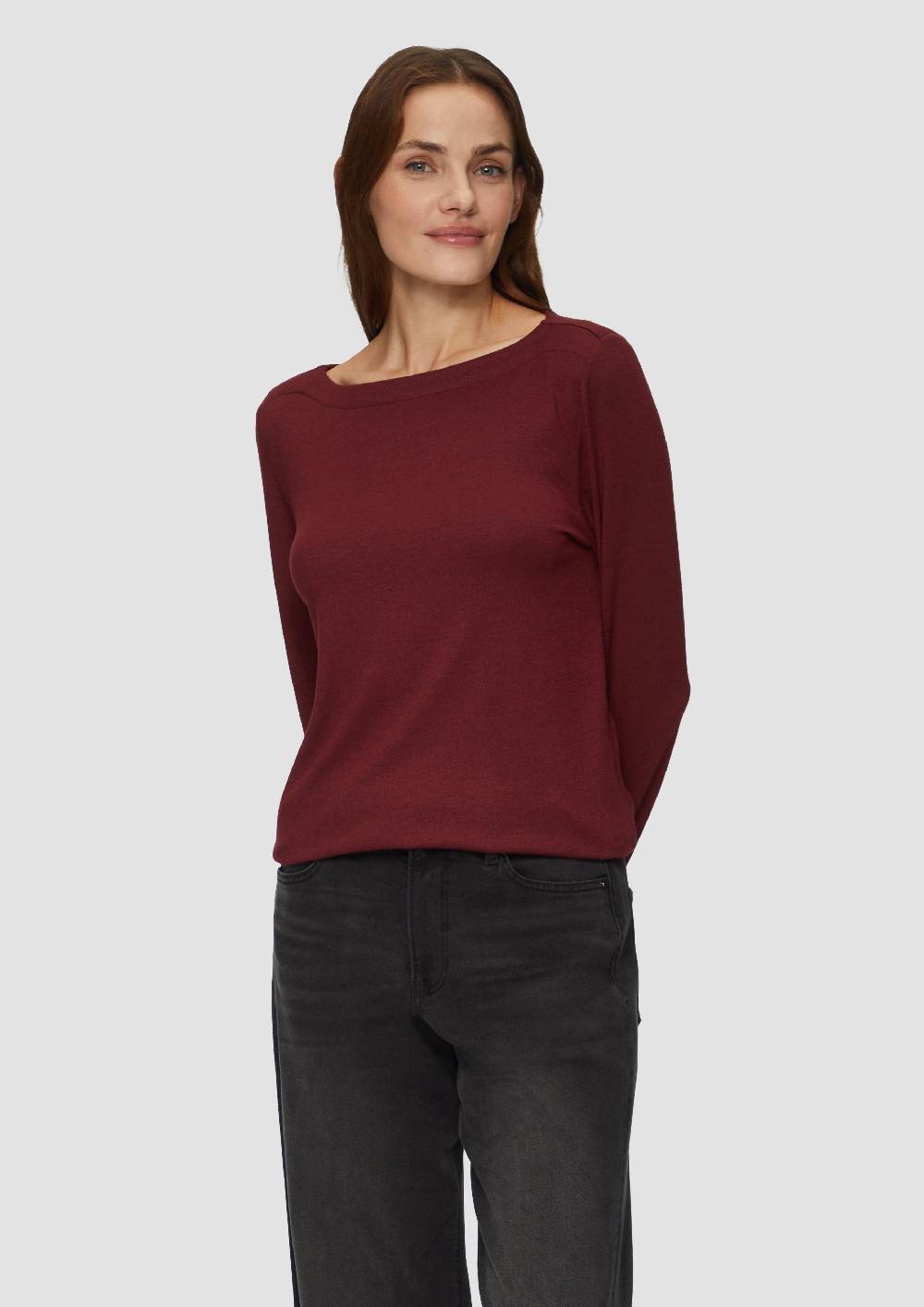 s.Oliver Weicher Longsleeve aus Jerseystrick Neuheiten
