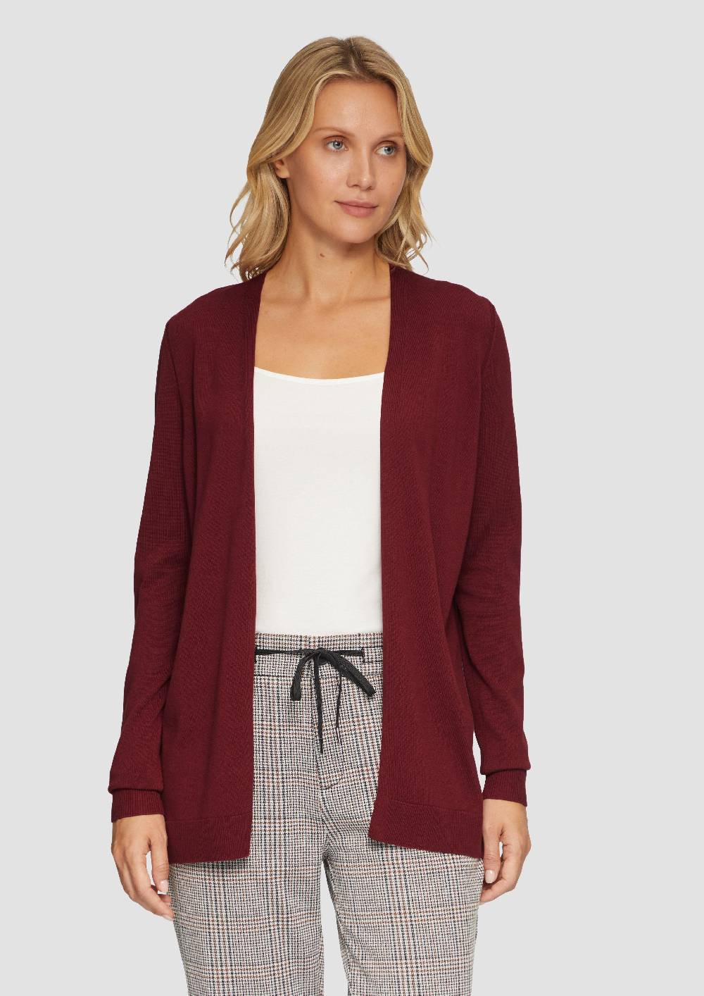 s.Oliver Cardigan aus Viskose-Baumwollmix Bestseller
