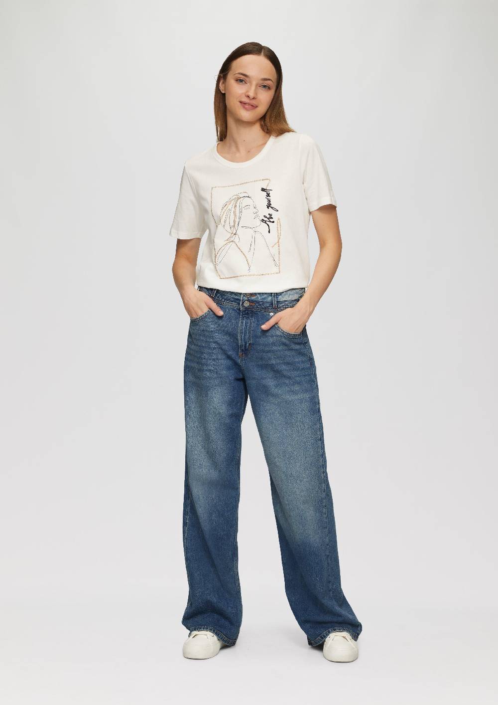 s.Oliver Jeans Suri / Regular Fit / High Rise / Wide Leg Saisonale Angebote