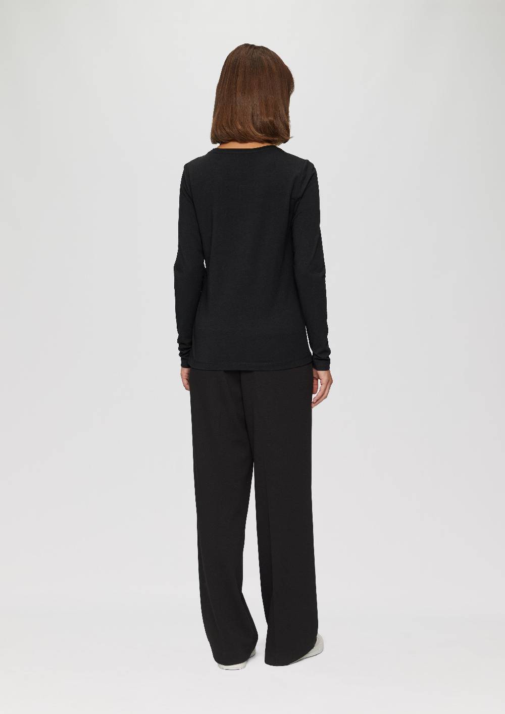 s.Oliver Longsleeve aus Baumwollstretch Sonderangebote