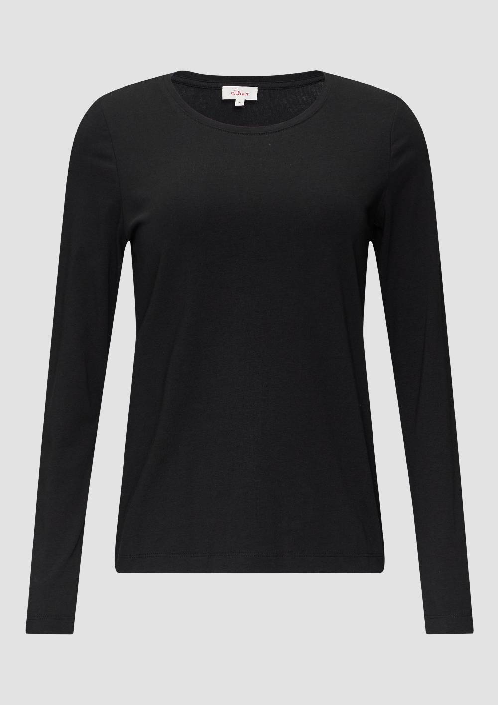 s.Oliver Longsleeve aus Baumwollstretch Sonderangebote