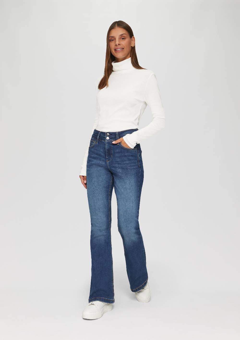 s.Oliver Langarmshirt mit Rollkragen Tiefpreis